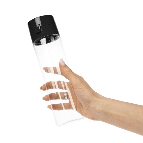 Бутылка для воды Riverside, черная фото 3 Бутылка для воды Riverside, черная фото 3