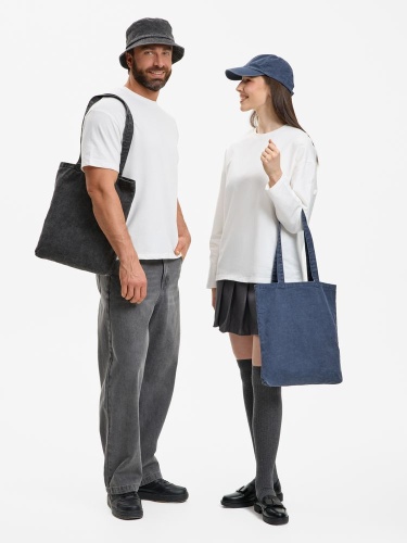 Сумка для покупок Berwi, черная фото 3 Сумка для покупок Berwi, черная фото 3