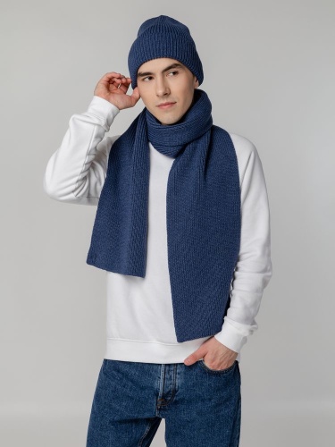 Шапка Tommi, синий меланж фото 8 Шапка Tommi, синий меланж фото 8