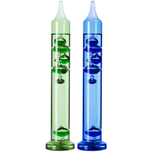 Термометр стеклянный «Галилео», зеленый фото 3 Термометр стеклянный «Галилео», зеленый фото 3