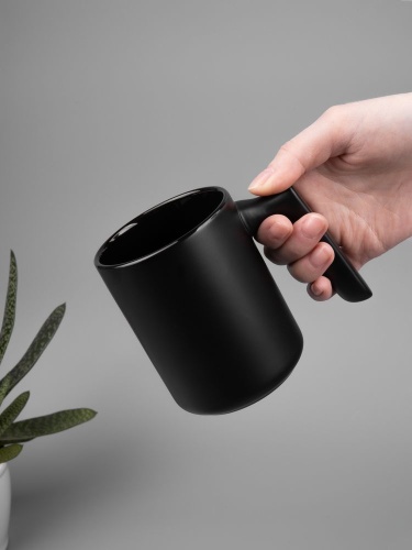 Кружка Visari, черная фото 3