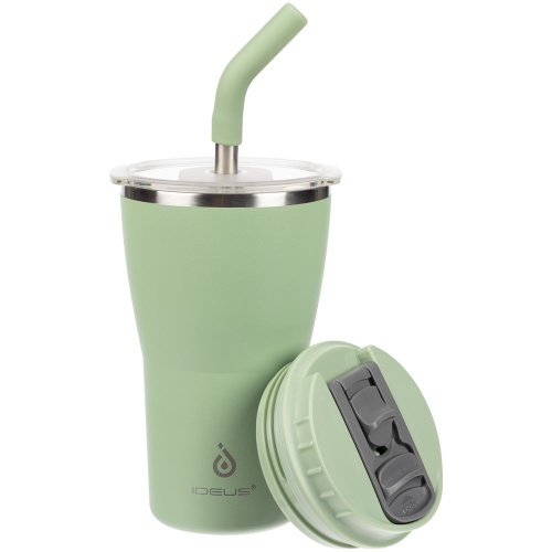 Термостакан Sapporo, зеленый фото 2