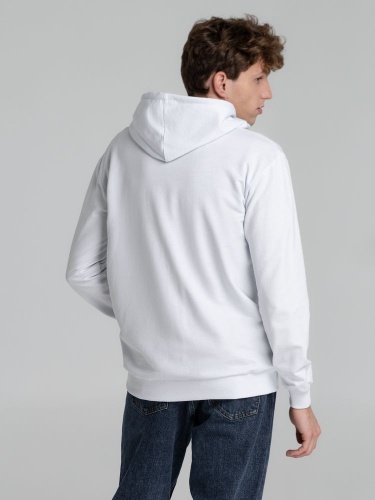 Толстовка на молнии с капюшоном Unit Siverga, белая фото 8 Толстовка на молнии с капюшоном Unit Siverga, белая фото 8