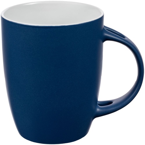 Кружка с ложкой Cheer Up ver.2, синяя фото 3 Кружка с ложкой Cheer Up ver.2, синяя фото 3