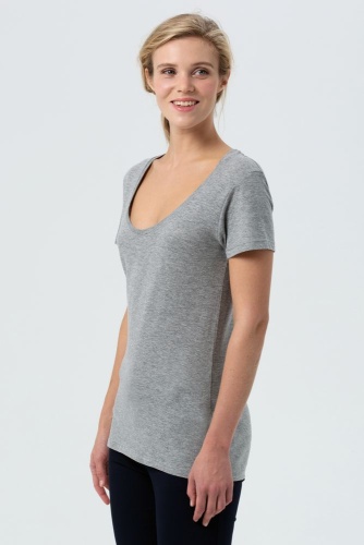 Футболка женская Metropolitan, серый меланж фото 5