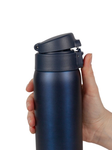 Термокружка Relaxika, ver.2, синяя фото 3 Термокружка Relaxika, ver.2, синяя фото 3