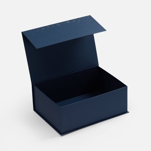 Коробка Snowlace, синяя фото 2 Коробка Snowlace, синяя фото 2