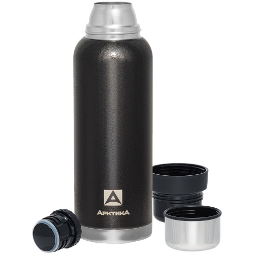 Термос «Арктика Hammerite 1200», черный фото 4