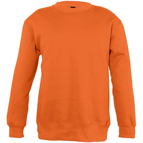 Толстовка детская New Supreme Kids 280, оранжевая Толстовка детская New Supreme Kids 280, оранжевая