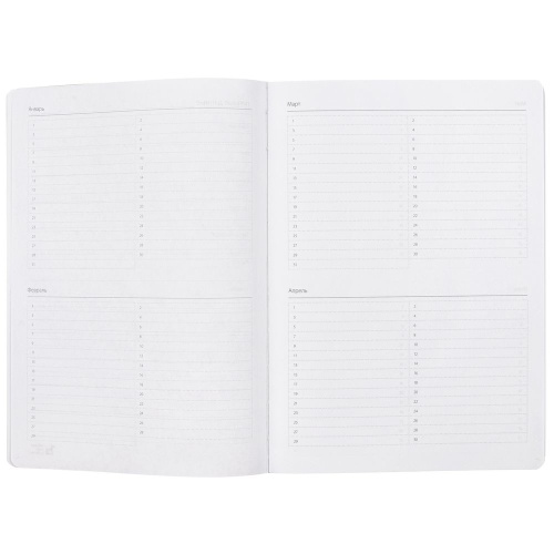 Ежедневник Urban, недатированный, голубой фото 4 Ежедневник Urban, недатированный, голубой фото 4