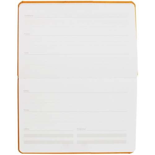 Еженедельник Urban, недатированный, оранжевый фото 3 Еженедельник Urban, недатированный, оранжевый фото 3