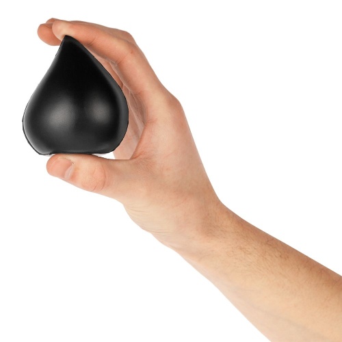 Антистресс «Капля», черный фото 3