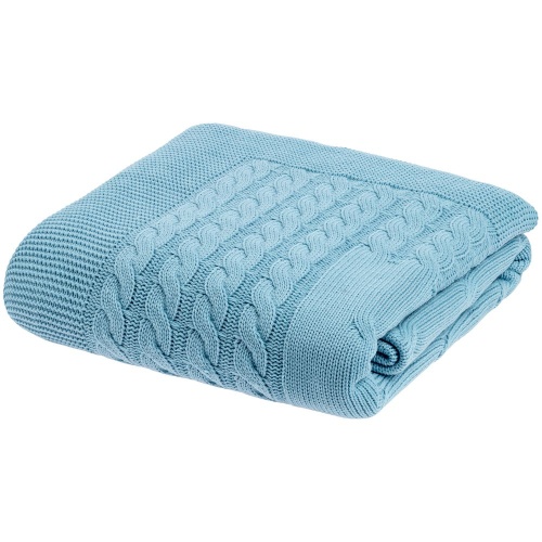 Плед Reframe, голубой фото 3