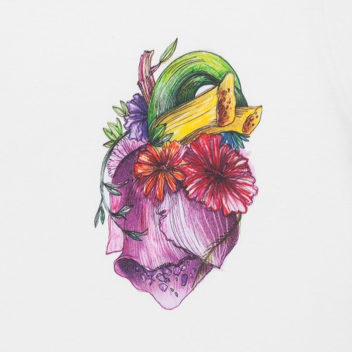 Футболка женская «Внутренняя красота», белая фото 5 Футболка женская «Внутренняя красота», белая фото 5