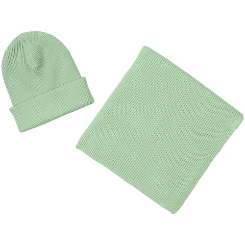 Шарф Life Explorer, зеленый (мятный) фото 5