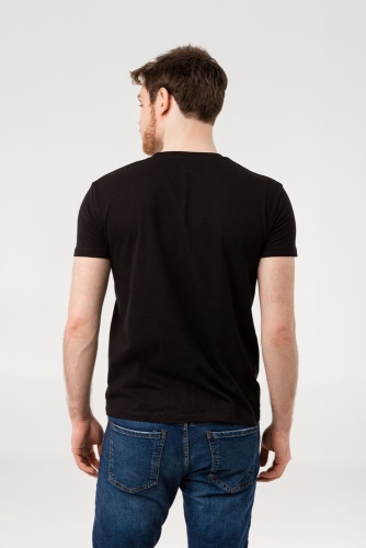 Футболка унисекс Regent 150, черная фото 6