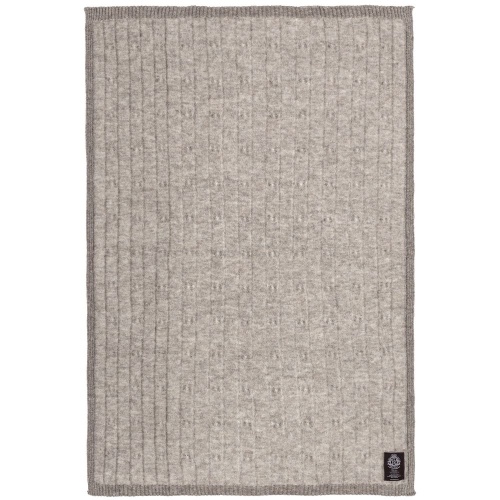 Плед Grasse, бежево-серый фото 4