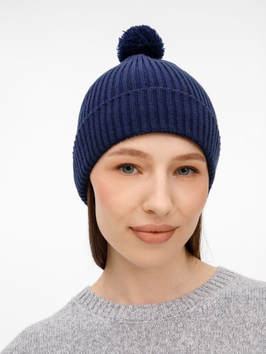 Шапка Catch Match, темно-синяя фото 5 Шапка Catch Match, темно-синяя фото 5