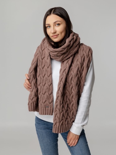 Шарф Loren, коричневый фото 7