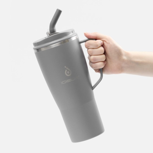 Термостакан Kasumigaoka, серый фото 4 Термостакан Kasumigaoka, серый фото 4