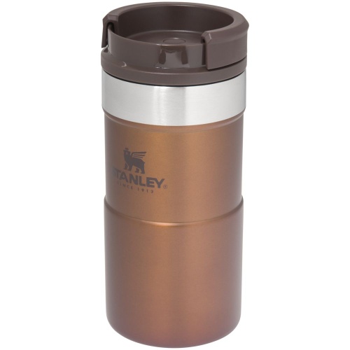 Термокружка Stanley Classic Neverleak 250, темно-янтарная фото 4 Термокружка Stanley Classic Neverleak 250, темно-янтарная фото 4