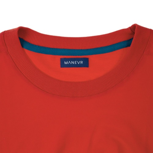 Футболка унисекс Kosmos 1.0, красная фото 5