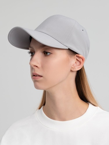 Бейсболка Kosmos, серая фото 3 Бейсболка Kosmos, серая фото 3