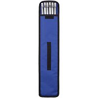 Набор шампуров в чехле Bower, ver.2, синий