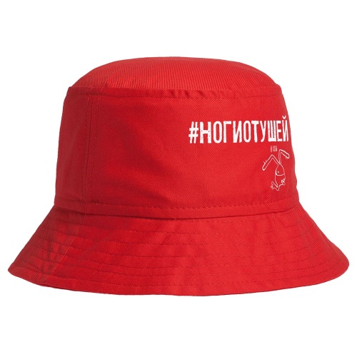 Панама «Ногиотушей», красная Панама «Ногиотушей», красная