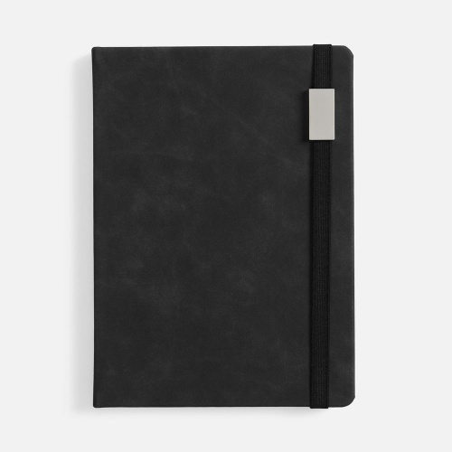 Ежедневник Urban Metal, недатированный, черный Ежедневник Urban Metal, недатированный, черный