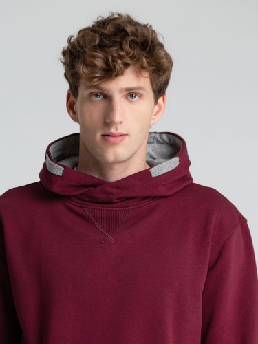 Толстовка Kulonga Terry, бордовая фото 9 Толстовка Kulonga Terry, бордовая фото 9