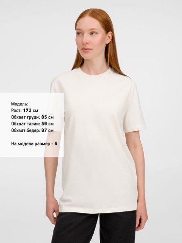 Футболка унисекс Legend, молочно-белая фото 4