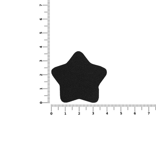 Наклейка тканевая Lunga Bial, M, черная фото 2 Наклейка тканевая Lunga Bial, M, черная фото 2