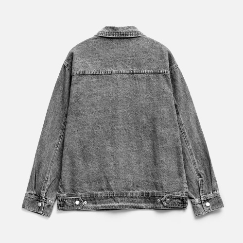 Куртка джинсовая O2, серая фото 2 Куртка джинсовая O2, серая фото 2