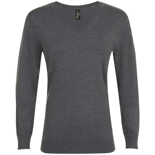 Пуловер женский Glory Women, черный меланж Пуловер женский Glory Women, черный меланж