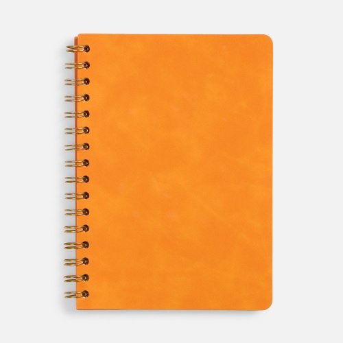 Ежедневник Spiral, недатированный, оранжевый фото 2