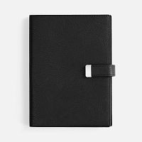 Ежедневник Repute, недатированный, черный