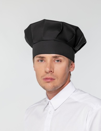 Колпак поварской Cookery, черный фото 5