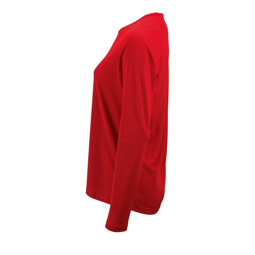 Футболка с длинным рукавом Sporty LSL Women, красная фото 4 Футболка с длинным рукавом Sporty LSL Women, красная фото 4