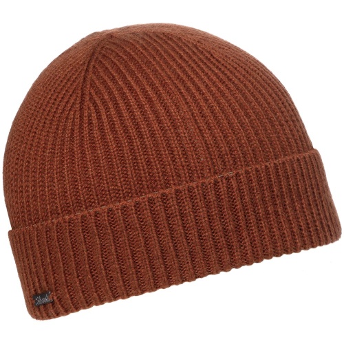 Шапка Bernard, коричневая (терракота) фото 3 Шапка Bernard, коричневая (терракота) фото 3