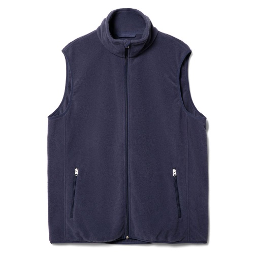 Жилет флисовый унисекс Nesse, темно-синий фото 2 Жилет флисовый унисекс Nesse, темно-синий фото 2