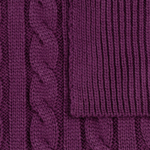 Шарф Heat Trick, баклажановый фото 4 Шарф Heat Trick, баклажановый фото 4