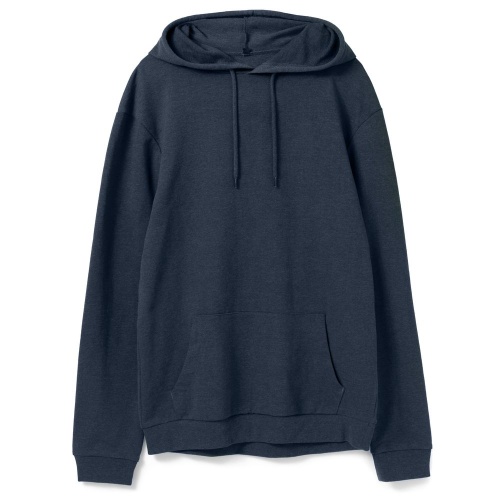 Толстовка с капюшоном унисекс Hoodie, синий меланж Толстовка с капюшоном унисекс Hoodie, синий меланж