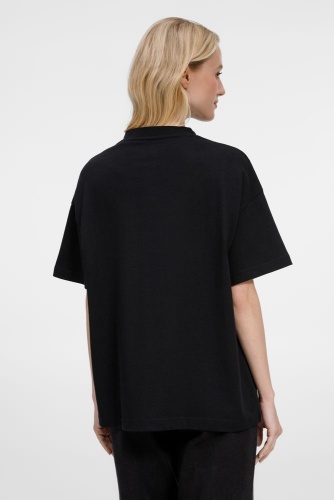 Футболка оверсайз унисекс Sinkopa, черная фото 5