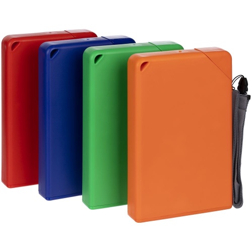 Плоская бутылка для воды Flacon, синяя фото 2 Плоская бутылка для воды Flacon, синяя фото 2