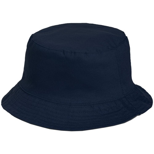 Панама Summer двусторонняя, синяя с серым фото 3 Панама Summer двусторонняя, синяя с серым фото 3