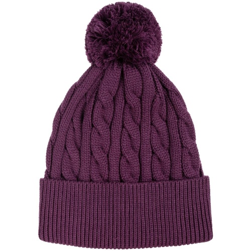 Шапка Heat Trick, баклажановая фото 3 Шапка Heat Trick, баклажановая фото 3