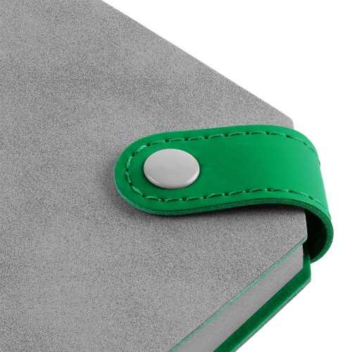 Ежедневник Corner, недатированный, серый с зеленым фото 8 Ежедневник Corner, недатированный, серый с зеленым фото 8