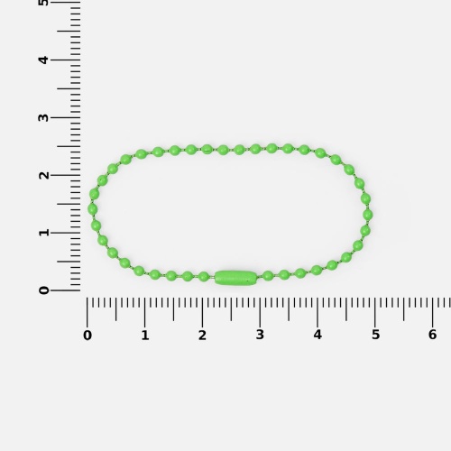 Цепочка для крепления Sharic, зеленый неон фото 2 Цепочка для крепления Sharic, зеленый неон фото 2