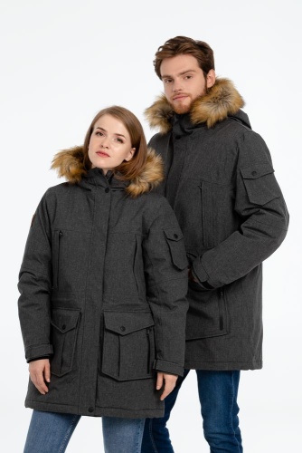 Парка женская Explorer, серый меланж фото 18 Парка женская Explorer, серый меланж фото 18